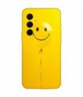 Samsung Galaxy A55 (5G) Happy Yellow Balloon Custom Printed Back Cover Design
