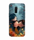 Samsung Galaxy A6 Plus Happy Friendship Day Text With Suitable Image Friendship Celebration Custom Printed Back Cover Design