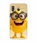 Samsung Galaxy A8 Star Happy Yellow Smiley Face Wearing Glasses Giving Thumbs Up Custom Printed Back Cover Design