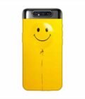 Samsung Galaxy A80 Happy Yellow Balloon Custom Printed Back Cover Design