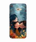 Samsung Galaxy C7 Pro Happy Friendship Day Text With Suitable Image Friendship Celebration Custom Printed Back Cover Design