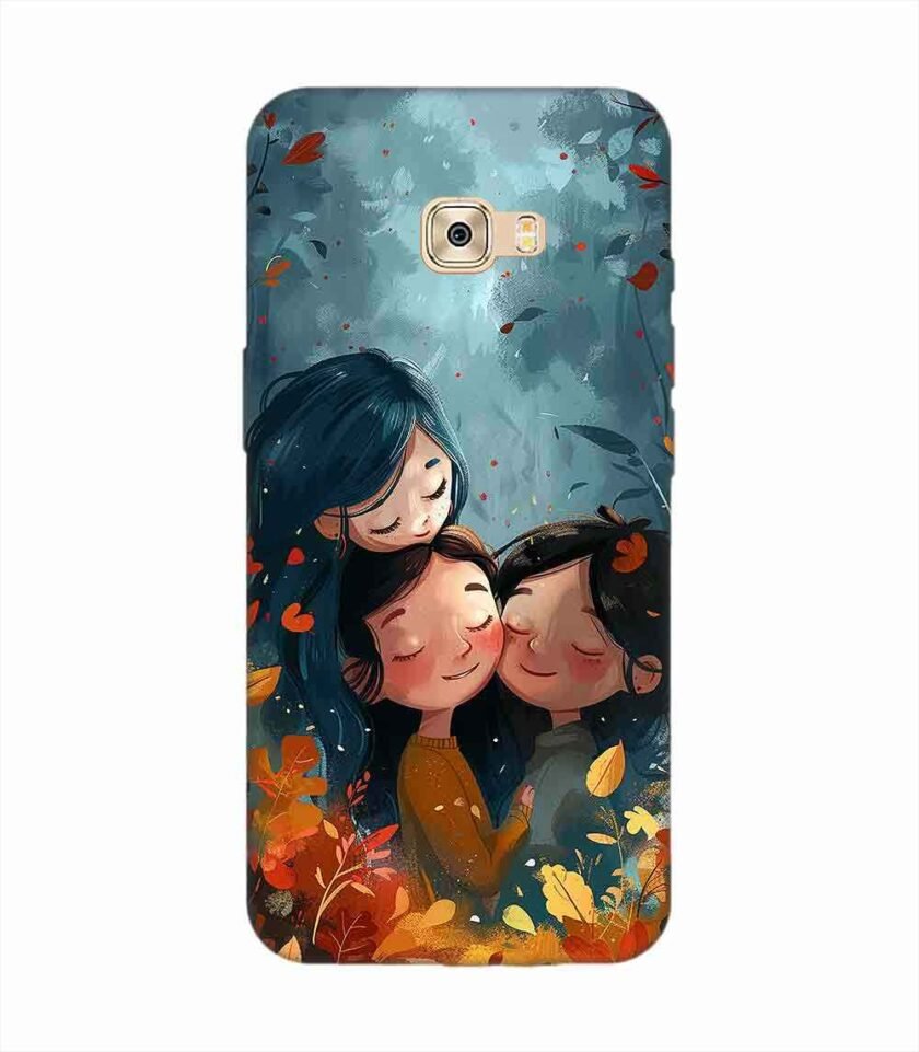 Samsung Galaxy C9 Happy Friendship Day Text With Suitable Image Friendship Celebration Custom Printed Back Cover Design