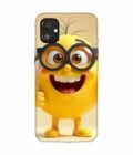 Samsung Galaxy F14 (5G) Happy Yellow Smiley Face Wearing Glasses Giving Thumbs Up Custom Printed Back Cover Design
