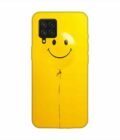 Samsung Galaxy F22 Happy Yellow Balloon Custom Printed Back Cover Design