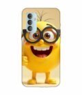 Samsung Galaxy F23 (5G) Happy Yellow Smiley Face Wearing Glasses Giving Thumbs Up Custom Printed Back Cover Design