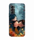 Samsung Galaxy F34 (5G) Happy Friendship Day Text With Suitable Image Friendship Celebration Custom Printed Back Cover Design