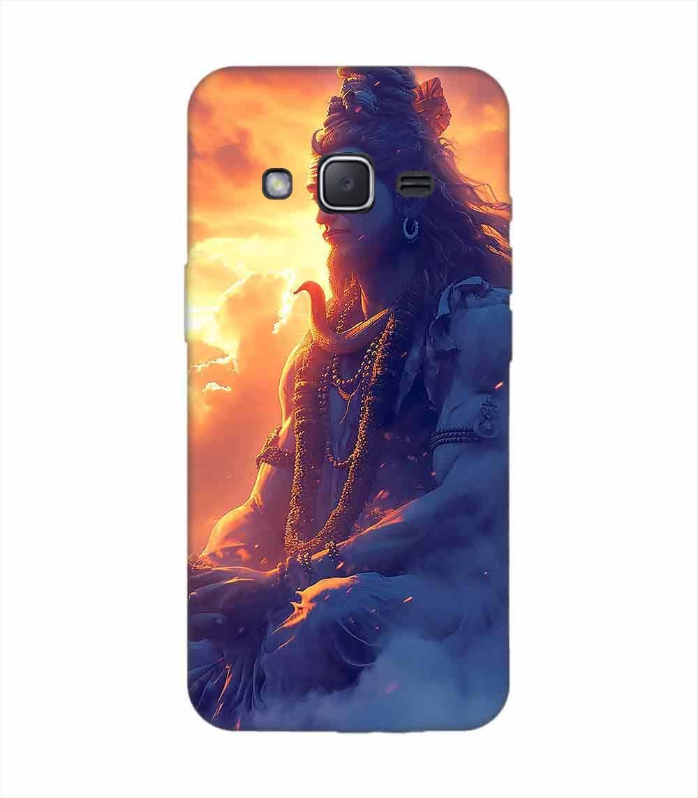 Samsung Galaxy J2 (2015) Happy Maha Shivaratri Wallpaper Custom Printed Back Cover Design