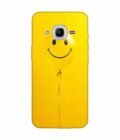 Samsung Galaxy J2 Pro (2016) Happy Yellow Balloon Custom Printed Back Cover Design