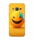 Samsung Galaxy J7 Nxt Happy Smiley Face Emoji Custom Printed Back Cover Design