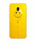 Samsung Galaxy J7 Pro Happy Yellow Balloon Custom Printed Back Cover Design