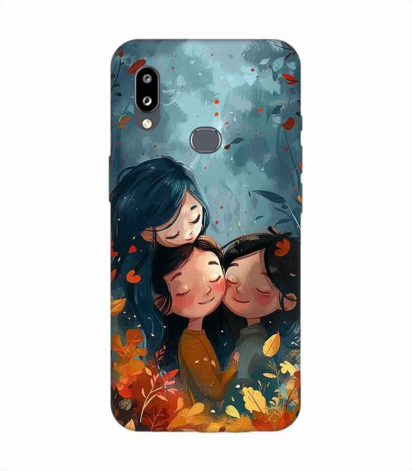 Samsung Galaxy M01S Happy Friendship Day Text With Suitable Image Friendship Celebration Custom Printed Back Cover Design