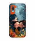 Samsung Galaxy M02 Happy Friendship Day Text With Suitable Image Friendship Celebration Custom Printed Back Cover Design