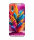 Samsung Galaxy M02 Happy Holi Color Splash Explosion Colored Powder Background Ai Generated Custom Printed Back Cover Design