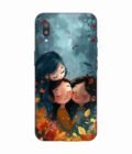 Samsung Galaxy M10 Happy Friendship Day Text With Suitable Image Friendship Celebration Custom Printed Back Cover Design