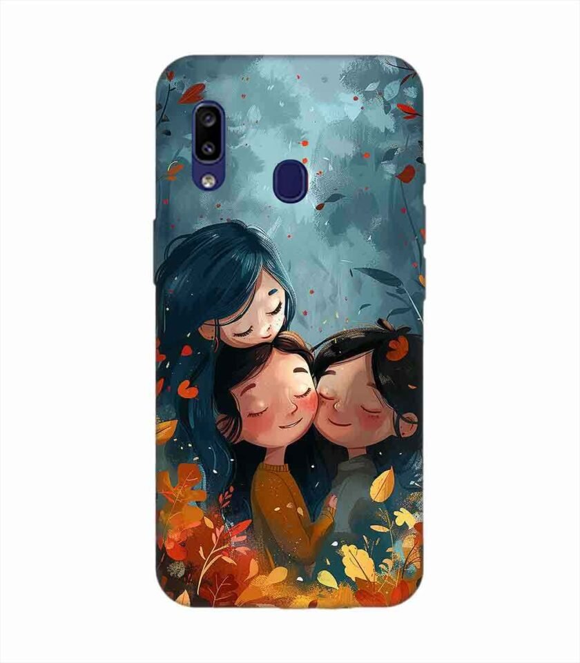 Samsung Galaxy M10S Happy Friendship Day Text With Suitable Image Friendship Celebration Custom Printed Back Cover Design