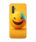Samsung Galaxy M13 (4G) Happy Smiley Face Emoji Custom Printed Back Cover Design