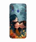 Samsung Galaxy M20 Happy Friendship Day Text With Suitable Image Friendship Celebration Custom Printed Back Cover Design