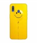 Samsung Galaxy M20 Happy Yellow Balloon Custom Printed Back Cover Design