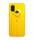 Samsung Galaxy M21 (2021) Happy Yellow Balloon Custom Printed Back Cover Design
