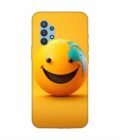 Samsung Galaxy M32 (5G) Happy Smiley Face Emoji Custom Printed Back Cover Design