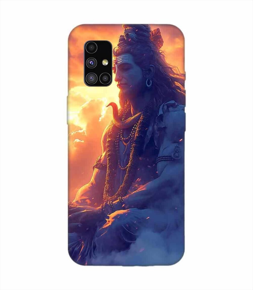 Samsung Galaxy M51 Happy Maha Shivaratri Wallpaper Custom Printed Back Cover Design