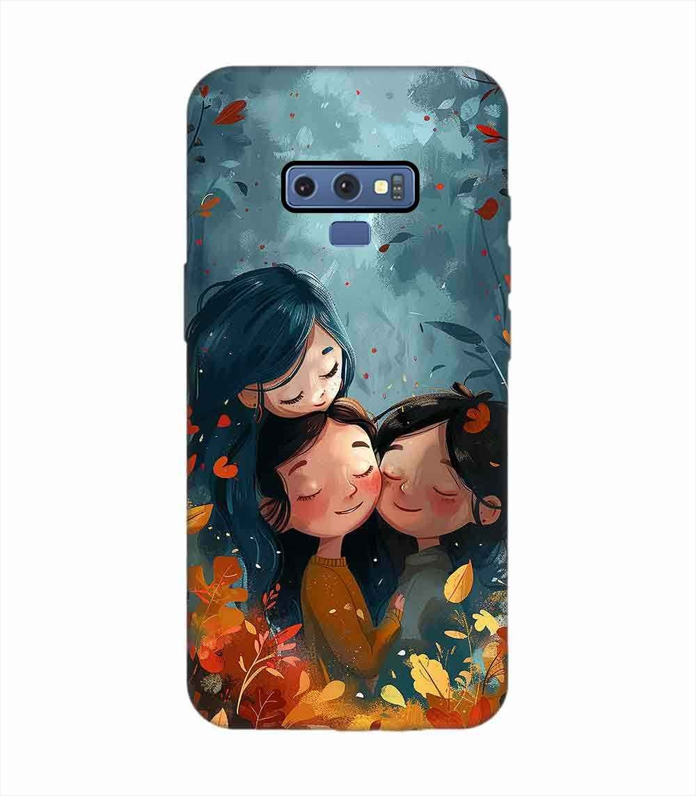 Samsung Galaxy Note 9 Happy Friendship Day Text With Suitable Image Friendship Celebration Custom Printed Back Cover Design
