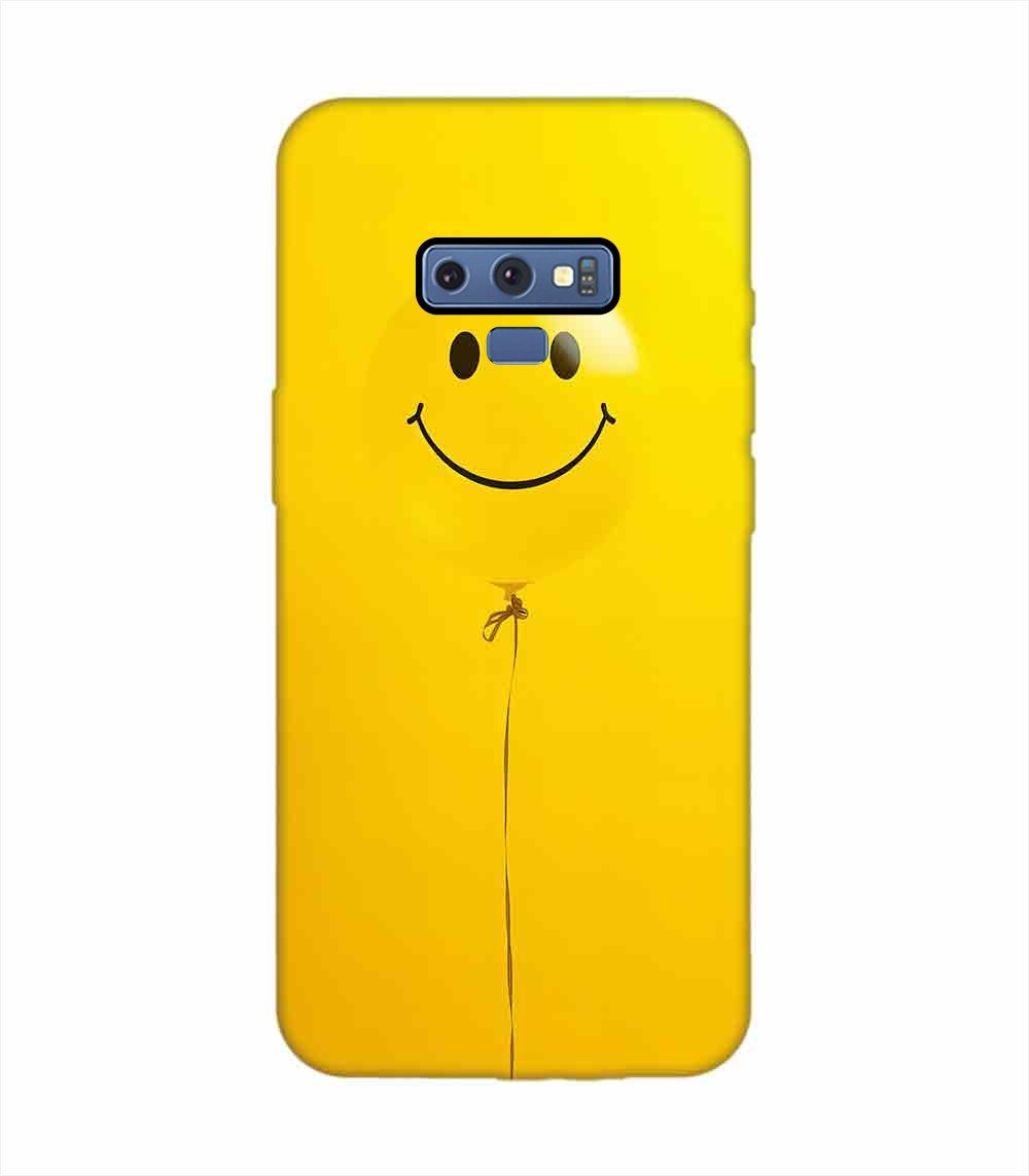 Samsung Galaxy Note 9 Happy Yellow Balloon Custom Printed Back Cover Design