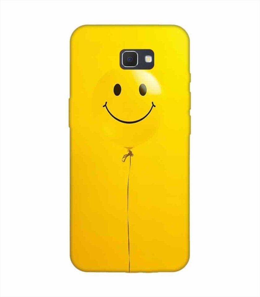 Samsung Galaxy On7 (2016) Happy Yellow Balloon Custom Printed Back Cover Design