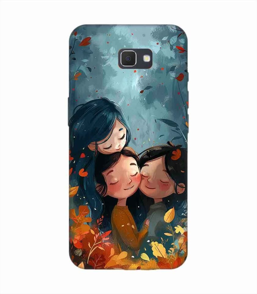 Samsung Galaxy On7 Prime Happy Friendship Day Text With Suitable Image Friendship Celebration Custom Printed Back Cover Design