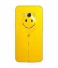 Samsung Galaxy On8 Happy Yellow Balloon Custom Printed Back Cover Design