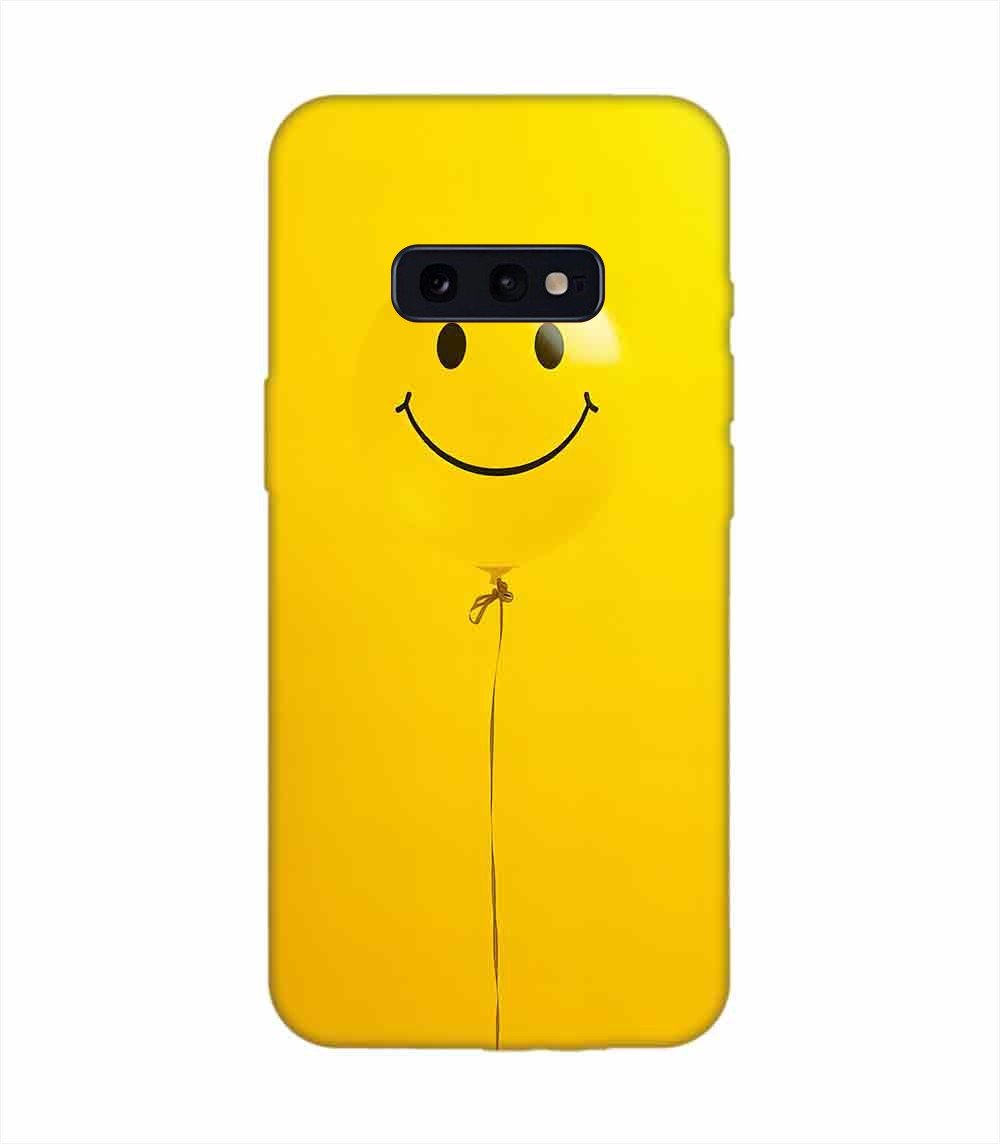 Samsung Galaxy S10E Happy Yellow Balloon Custom Printed Back Cover Design