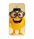 Samsung Galaxy S10E Happy Yellow Smiley Face Wearing Glasses Giving Thumbs Up Custom Printed Back Cover Design