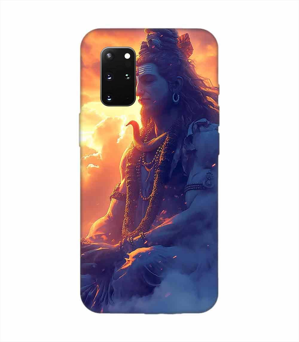 Samsung Galaxy S20 Plus Happy Maha Shivaratri Wallpaper Custom Printed Back Cover Design