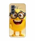 Samsung Galaxy S21 (5G) Happy Yellow Smiley Face Wearing Glasses Giving Thumbs Up Custom Printed Back Cover Design