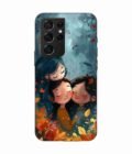 Samsung Galaxy S21 Ultra Happy Friendship Day Text With Suitable Image Friendship Celebration Custom Printed Back Cover Design