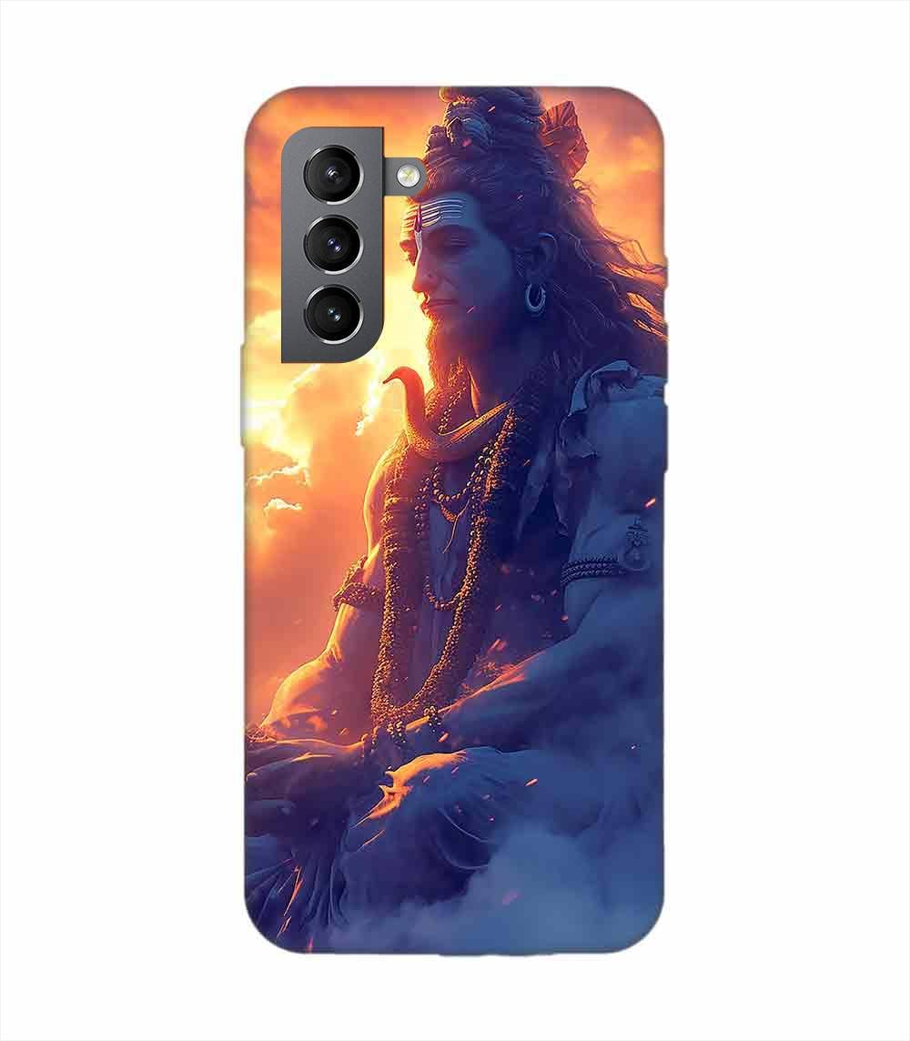 Samsung Galaxy S22 (5G) Happy Maha Shivaratri Wallpaper Custom Printed Back Cover Design
