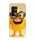 Samsung Galaxy S22 Ultra Happy Yellow Smiley Face Wearing Glasses Giving Thumbs Up Custom Printed Back Cover Design