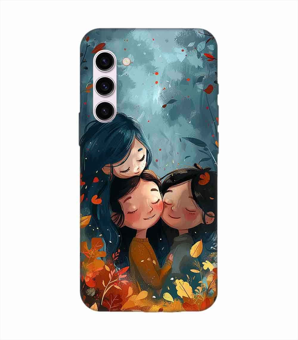 Samsung Galaxy S23 (5G) Happy Friendship Day Text With Suitable Image Friendship Celebration Custom Printed Back Cover Design