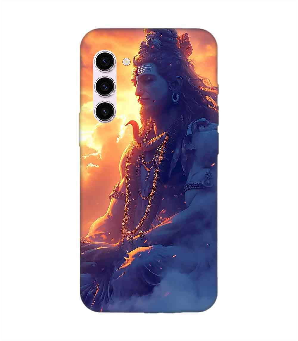 Samsung Galaxy S23 (5G) Happy Maha Shivaratri Wallpaper Custom Printed Back Cover Design