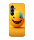 Samsung Galaxy S25 Plus (5G) Happy Smiley Face Emoji Custom Printed Back Cover Design