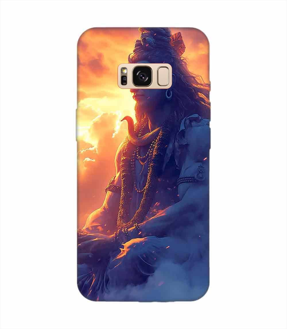 Samsung Galaxy S8 Happy Maha Shivaratri Wallpaper Custom Printed Back Cover Design