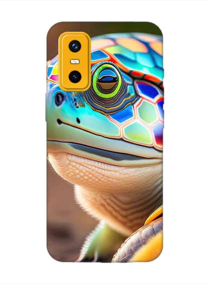 Custom Printed Case Cover for Infinix Gt 30 Pro (5G) close up cute turtle