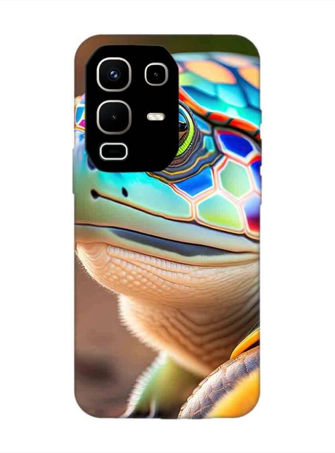 Custom Printed Case Cover for Infinix Note 50S (5G) close up cute turtle
