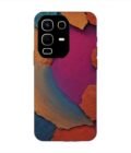 Custom Printed Case Cover for Infinix Note 50S (5G) closeup color textured surface