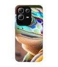 Custom Printed Case Cover for Infinix Note 50X (5G) close up cute turtle