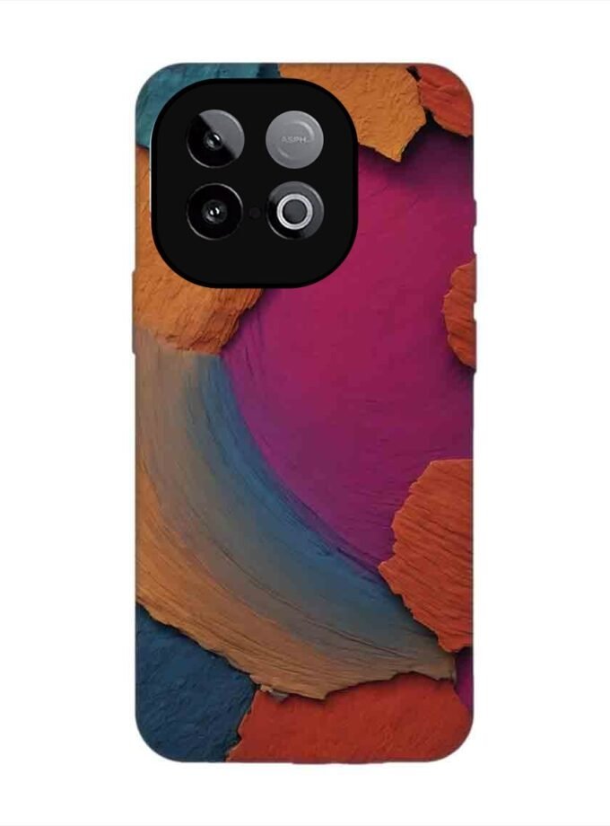 Custom Printed Case Cover for Iqoo Neo 10 (5G) closeup color textured surface