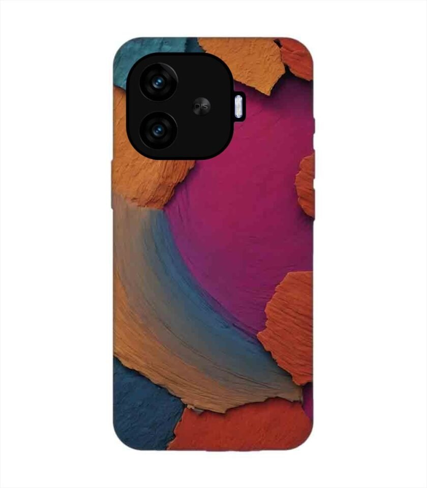 Custom Printed Case Cover for Iqoo Neo 10R (5G) closeup color textured surface