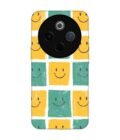 Custom Printed Case Cover for Iqoo Z10 (5G) close up pattern smiley faces