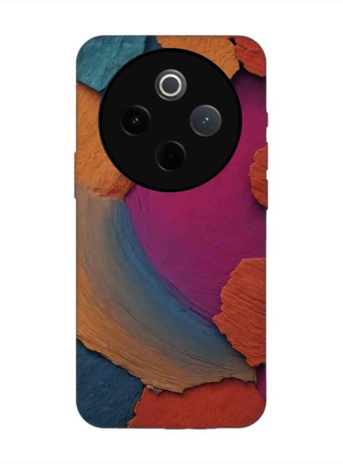 Custom Printed Case Cover for Iqoo Z10 (5G) closeup color textured surface