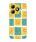 Custom Printed Case Cover for Itel A90 close up pattern smiley faces